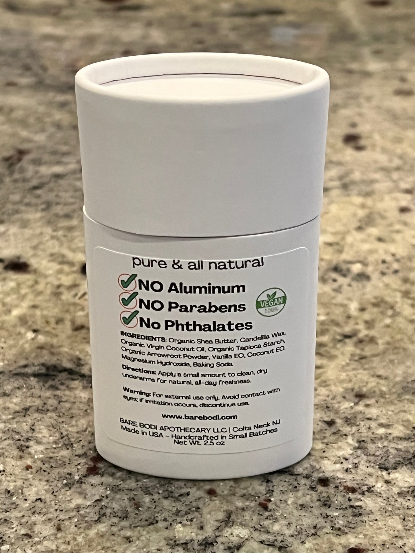 Non-Toxic, All Natural Deodorant